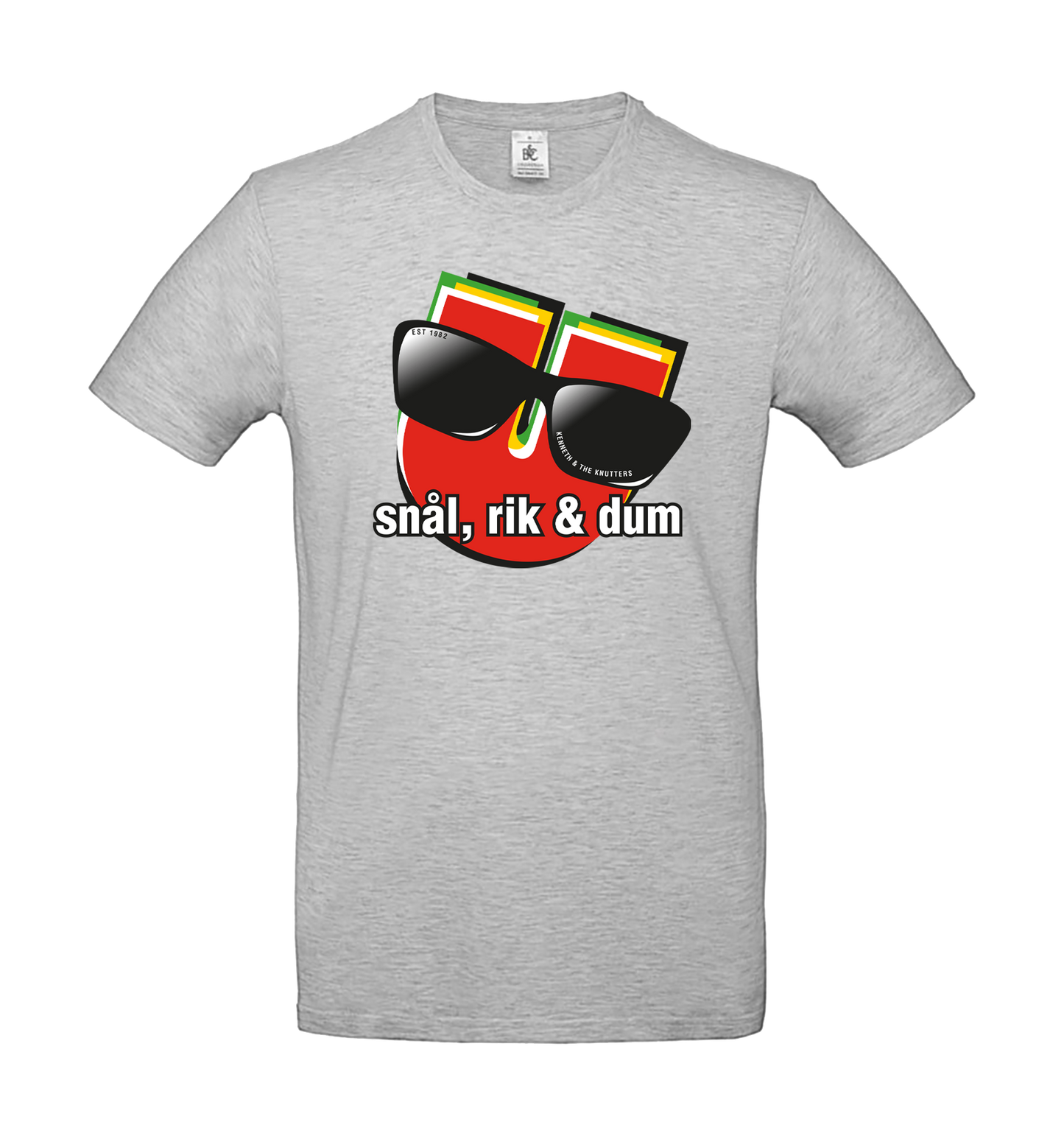 KENNETH & THE KNUTTERS - SNÅL, RIK & DUM BUNDLE (CD + T-SHIRT)
