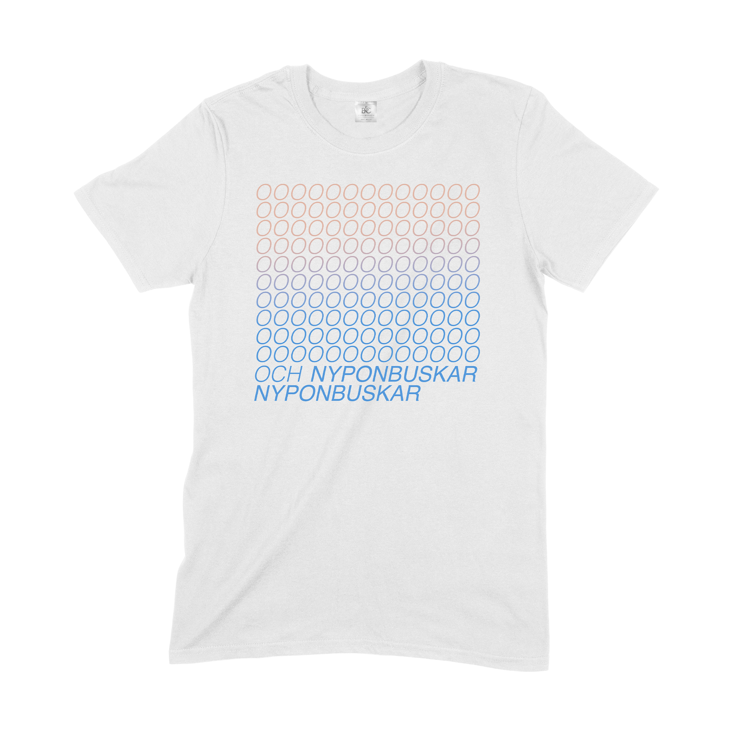 LARS WINNERBÄCK - T-SHIRT, NYPONBUSKAR (VIT)