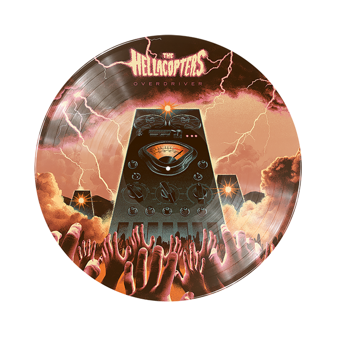 THE HELLACOPTERS - OVERDRIVER (PICTURE VINYL LP)