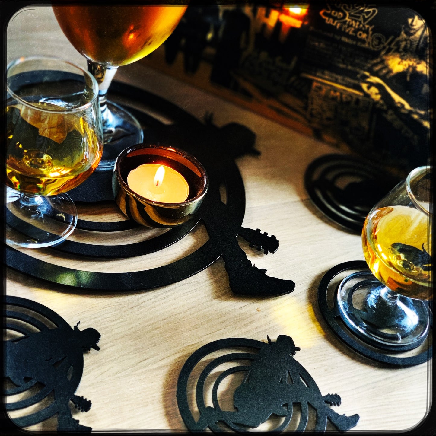 DREGEN - COASTERS & GRYTUNDERLÄGG BUNDLE