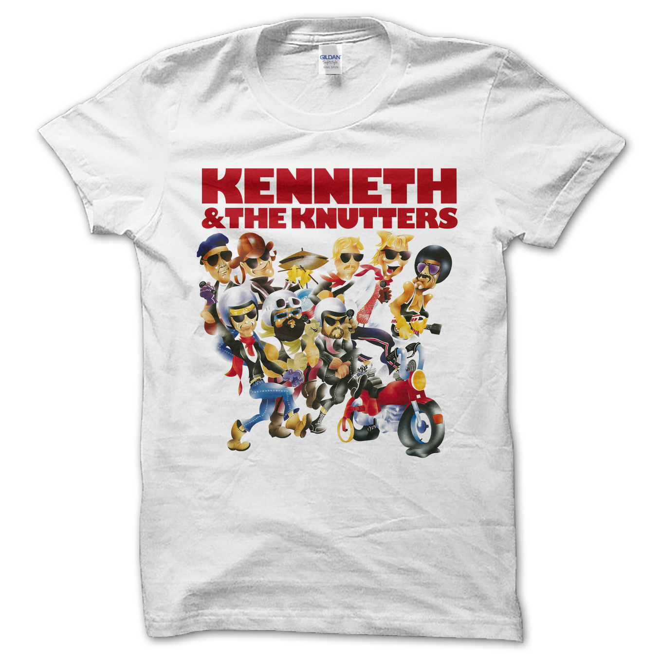 KENNETH & THE KNUTTERS - T-SHIRT, TANKAD, PACKAD & KLAR