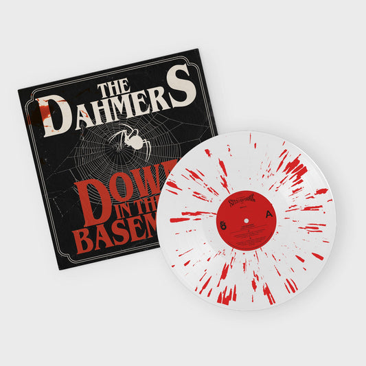 THE DAHMERS - DOWN IN THE BASEMENT (BLOOD SPLATTER VINYL LP)