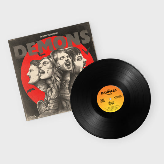THE DAHMERS - DEMONS (BLACK VINYL LP)