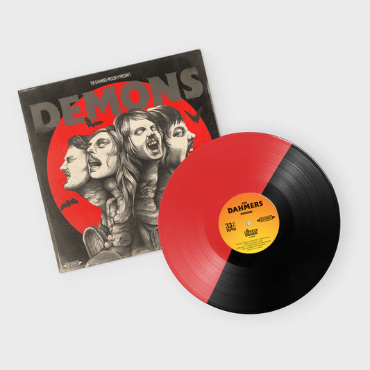 THE DAHMERS - DEMONS (BLACK/RED VINYL LP)