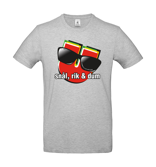 KENNETH & THE KNUTTERS - T-SHIRT, SNÅL, RIK & DUM