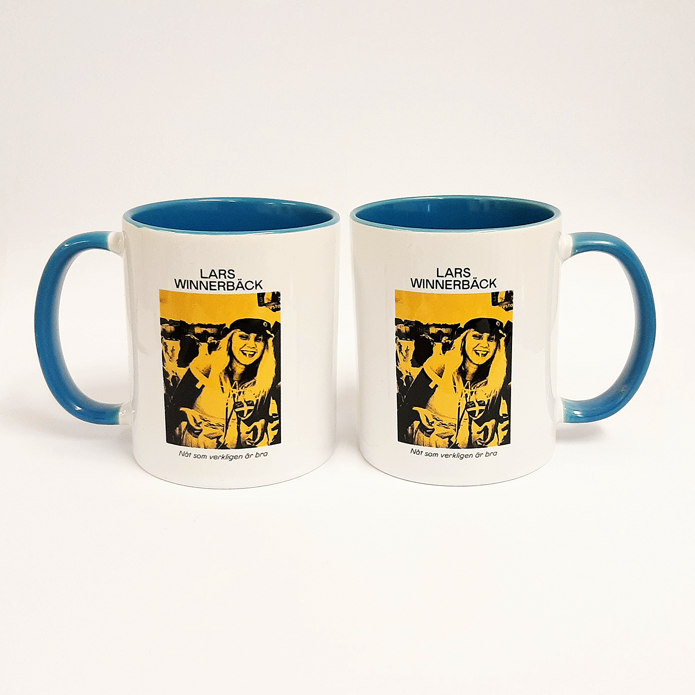 LARS WINNERBÄCK - MUGG, NÅT SOM VERKLIGEN ÄR BRA (2-PACK)