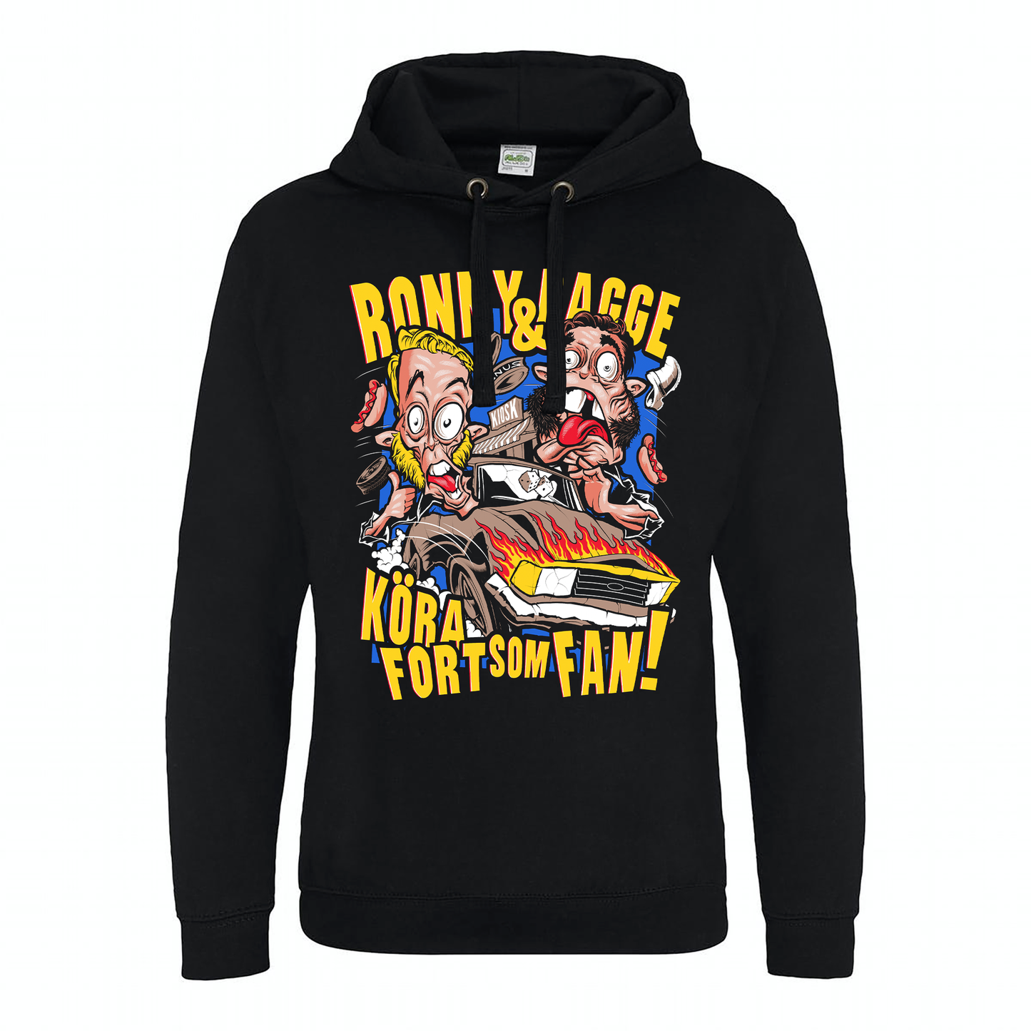 RONNY & RAGGE - KÖRA FORT SOM FAN PAKET (HOODIE & AIR FRESHENER)