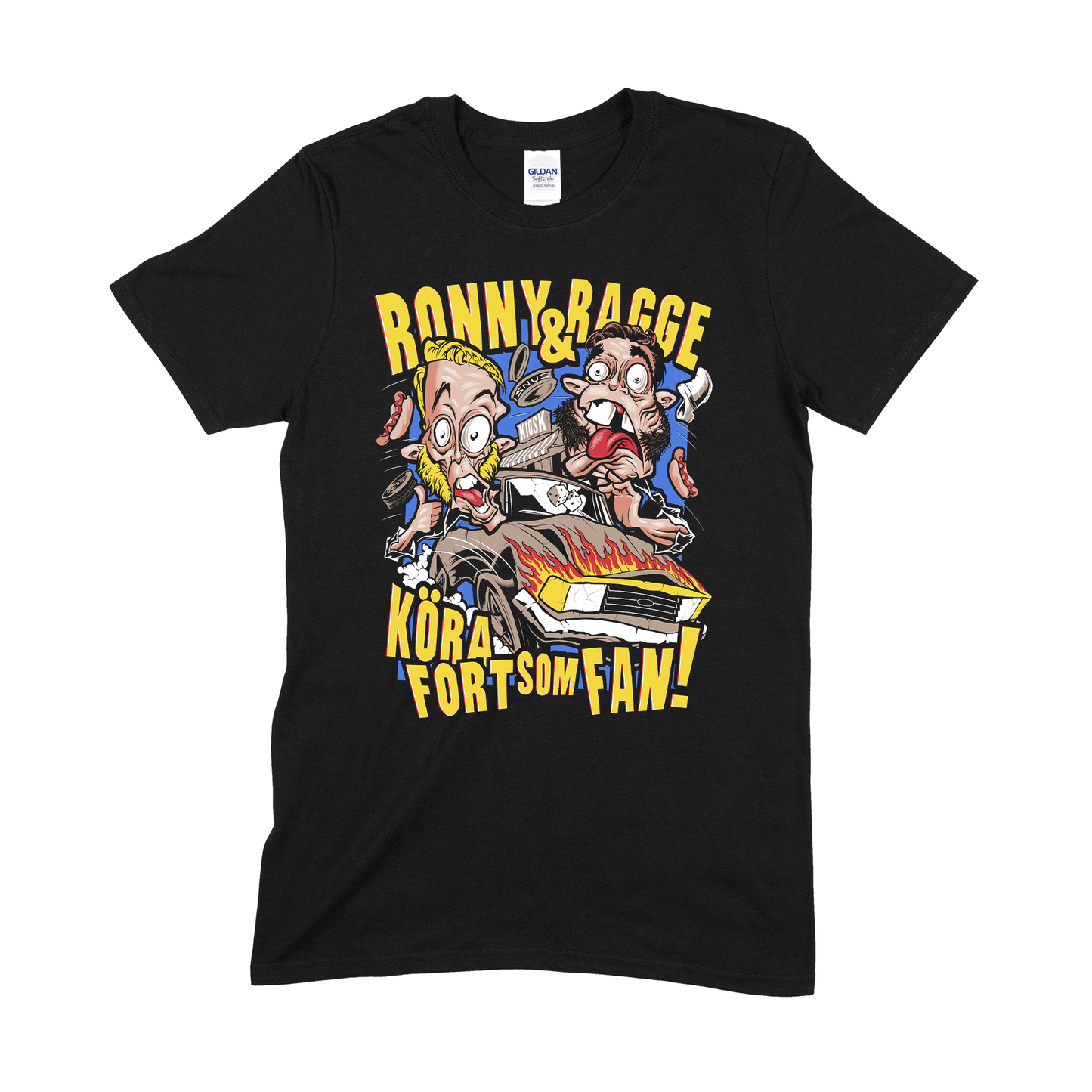 RONNY & RAGGE - KÖRA FORT SOM FAN PAKET (T-SHIRT & AIR FRESHENER)