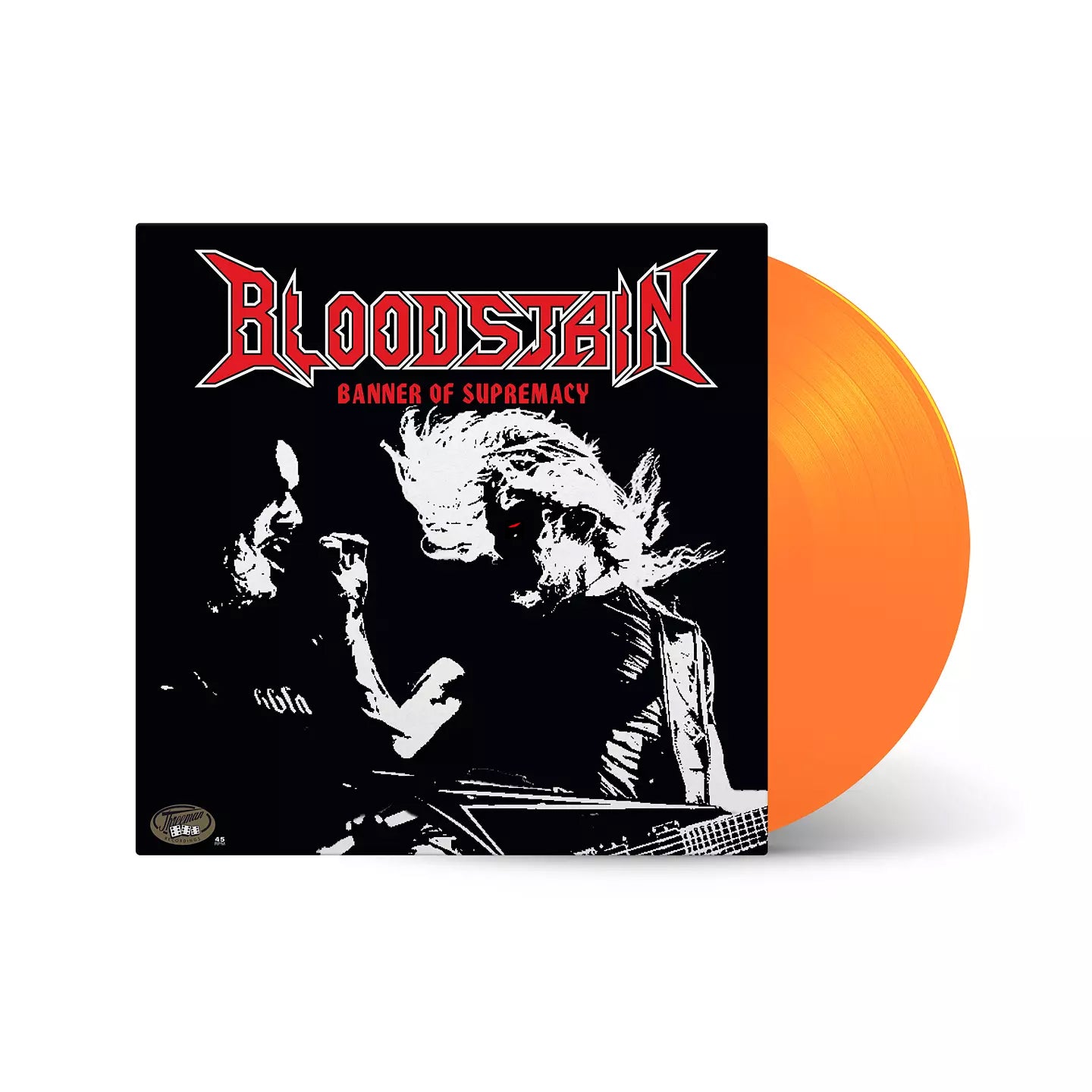 BLOODSTAIN - LIES BLEEDING THROUGH / BANNER OF SUPREMACY (12'' VINYL) SIGNED