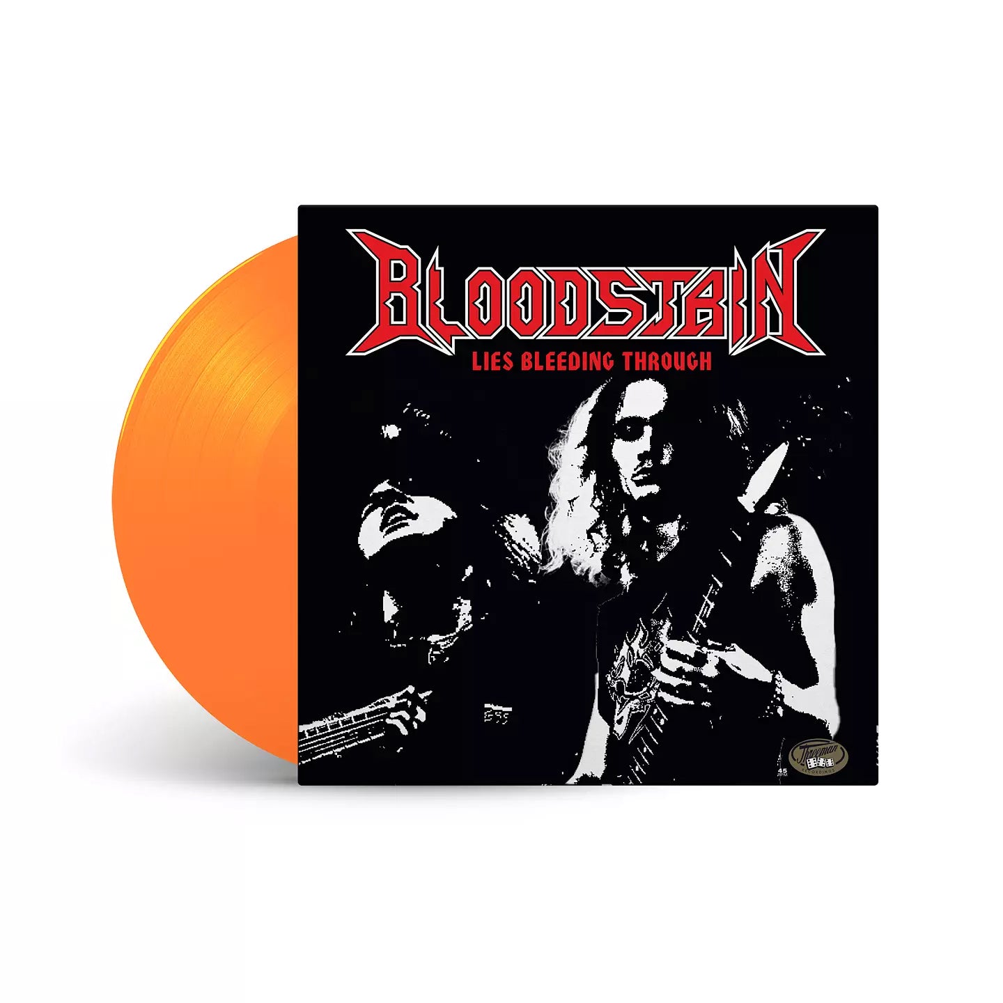 BLOODSTAIN - LIES BLEEDING THROUGH / BANNER OF SUPREMACY (12'' VINYL) SIGNED
