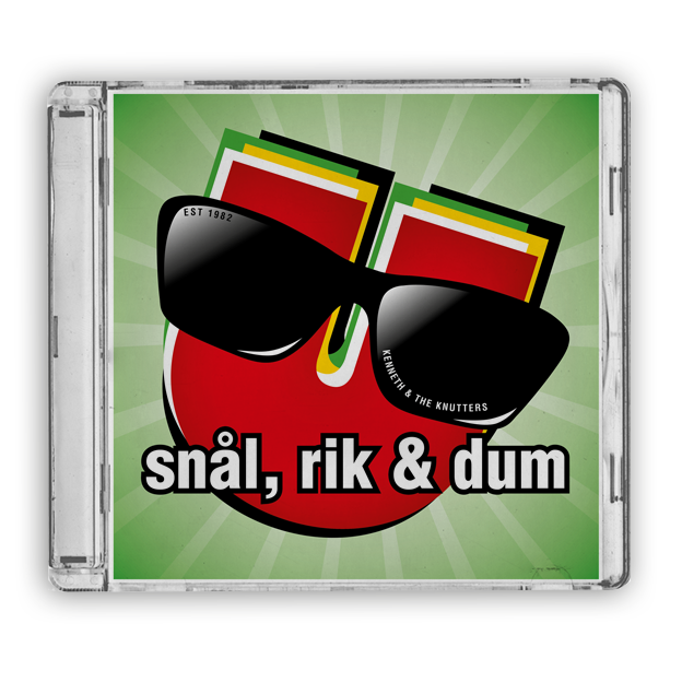 KENNETH & THE KNUTTERS - SNÅL, RIK & DUM BUNDLE (CD + T-SHIRT)