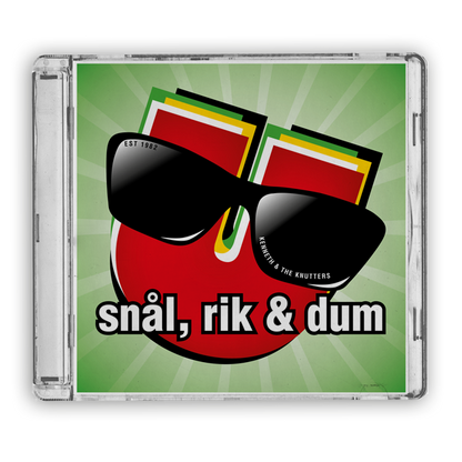 KENNETH & THE KNUTTERS - SNÅL, RIK & DUM BUNDLE (CD + T-SHIRT)