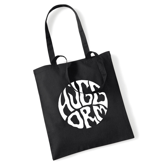 HUGGORM - TYGKASSE, LOGO
