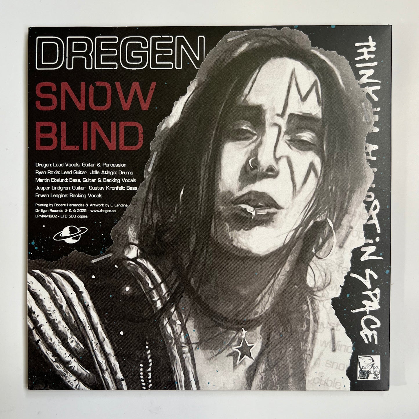 DREGEN - SNOW BLIND / STRANGE WAYS, 7'' (BLUE/BROWN MARBLE VINYL)