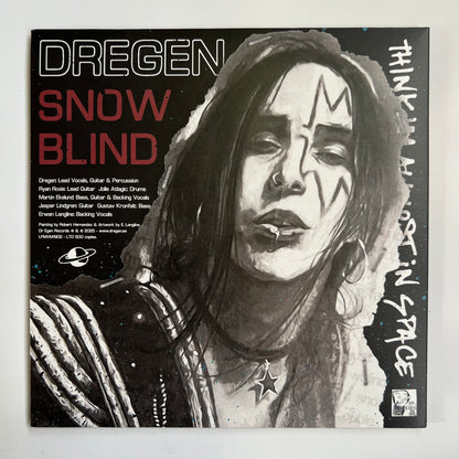 DREGEN - SNOW BLIND / STRANGE WAYS, 7'' (BLUE/BROWN MARBLE VINYL)