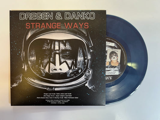 DREGEN - SNOW BLIND / STRANGE WAYS, 7'' (BLUE/BROWN MARBLE VINYL)