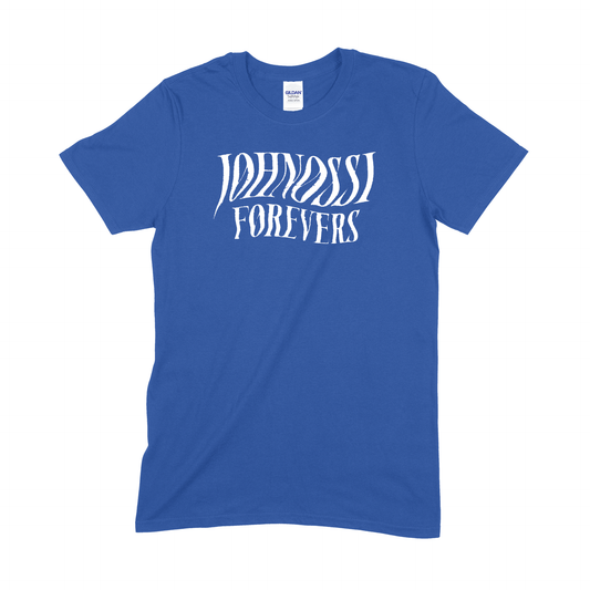 JOHNOSSI - T-SHIRT, FOREVERS (BLÅ)