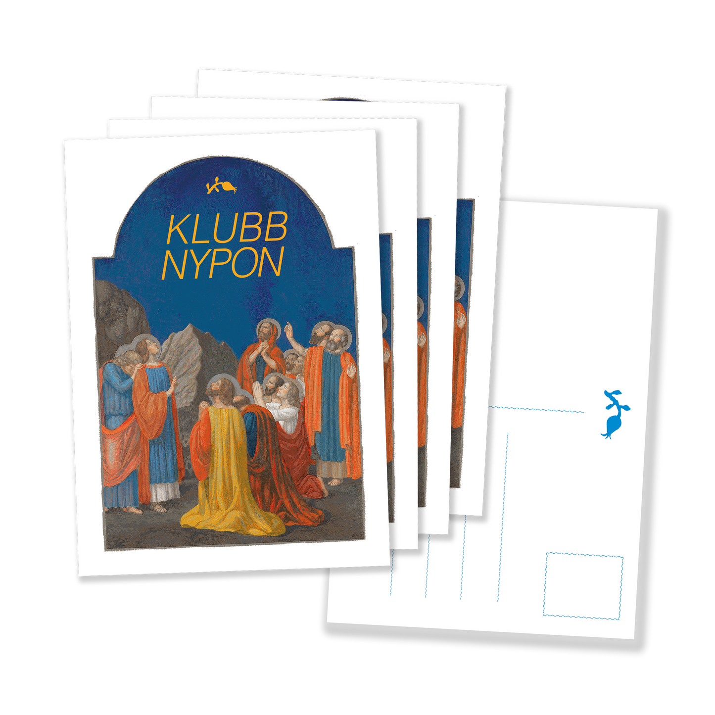 LARS WINNERBÄCK - VYKORT, KLUBB NYPON (5-PACK)