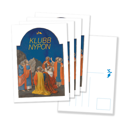 LARS WINNERBÄCK - VYKORT, KLUBB NYPON (5-PACK)