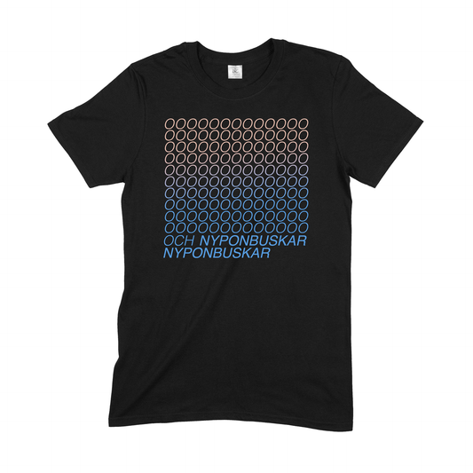 LARS WINNERBÄCK - T-SHIRT, NYPONBUSKAR (SVART)