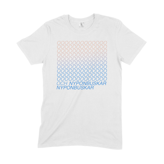 LARS WINNERBÄCK - T-SHIRT, NYPONBUSKAR (VIT)