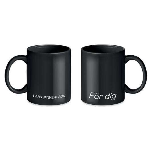LARS WINNERBÄCK - MUGG, FÖR DIG (2-PACK)