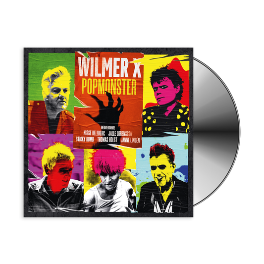 WILMER X - POPMONSTER (CD) SIGNERAD!