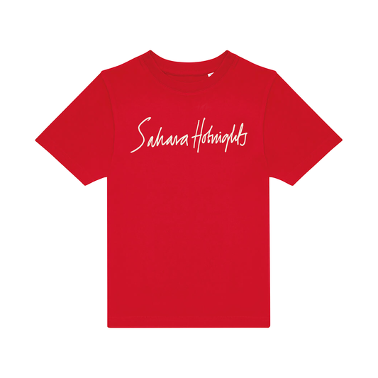 Sahara Hotnights - Kids T-shirt, Logo (Röd)