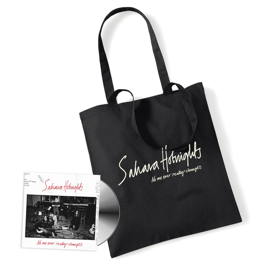Sahara Hotnights - No one ever really changes - Bundle (CD+Tygkasse) Signerad