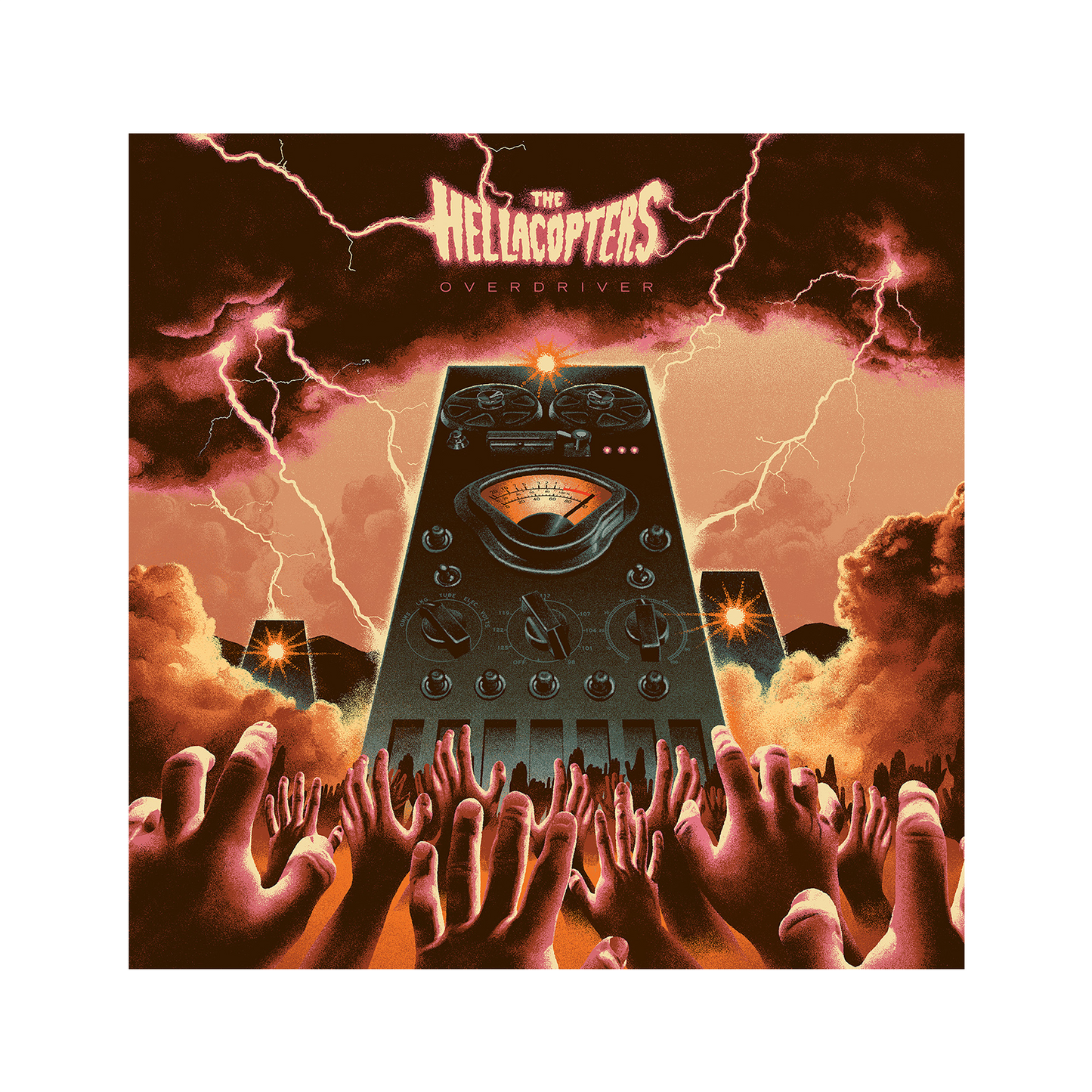 THE HELLACOPTERS - OVERDRIVER (MAGENTA TRANSPARENT VINYL 2LP)