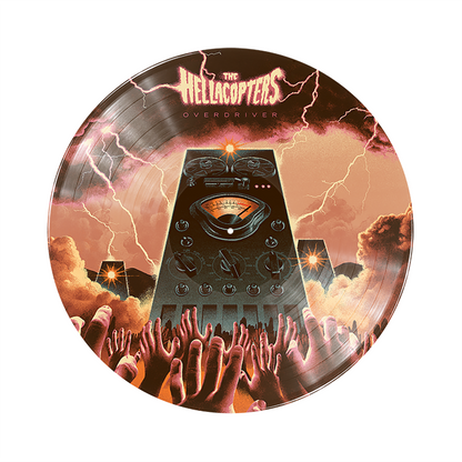 THE HELLACOPTERS - OVERDRIVER (PICTURE VINYL LP)