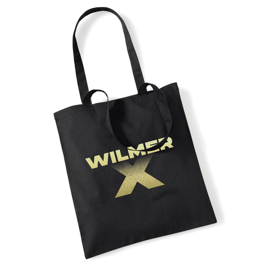 WILMER X - TYGKASSE, LOGO X (SVART)