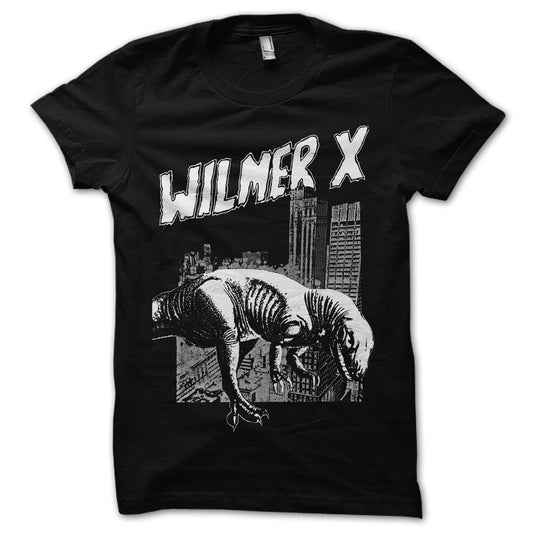 WILMER X - T-SHIRT, REX (SVART)