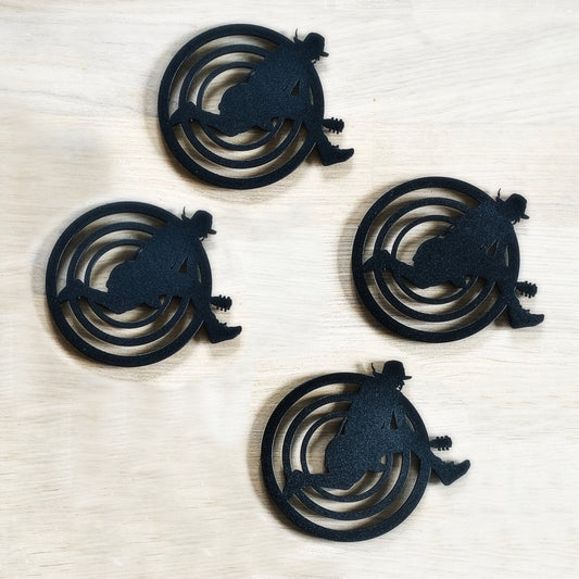 DREGEN - COASTERS METALL (4-PACK)