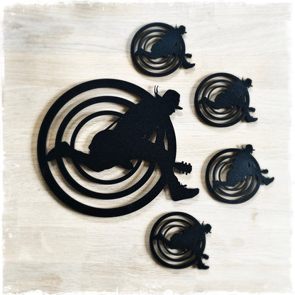 DREGEN - COASTERS & GRYTUNDERLÄGG BUNDLE