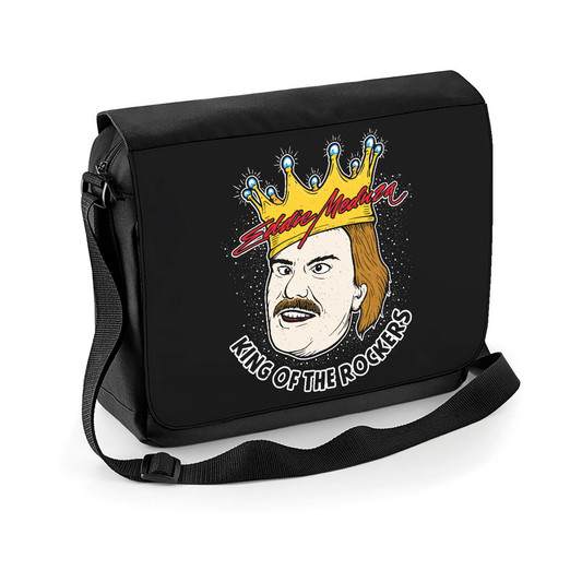 EDDIE MEDUZA - MESSENGER BAG, KING OF THE ROCKERS