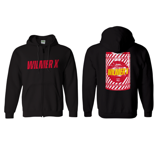 WILMER X - ZIP-HOOD, LOGO BURK