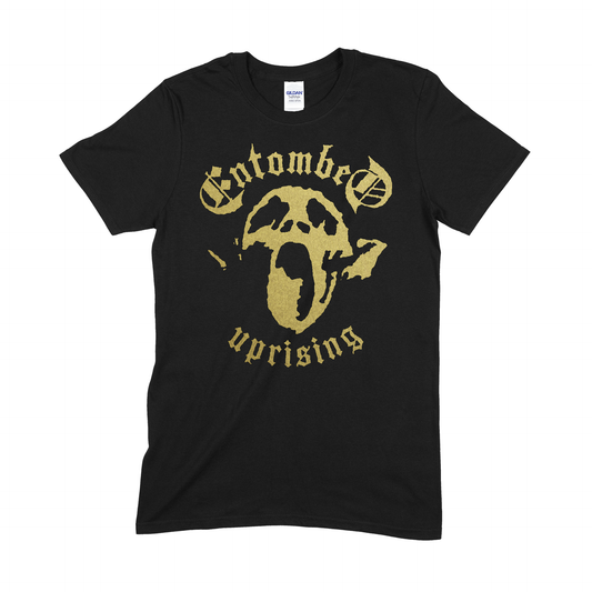 ENTOMBED - T-SHIRT, UPRISING GOLD
