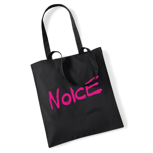 NOICE - TYGKASSE, ROSA LOGO