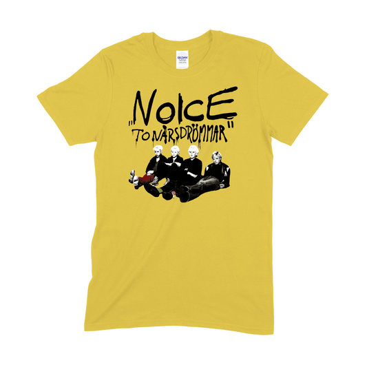 NOICE - T-SHIRT, TONÅRSDRÖMMAR (GUL)