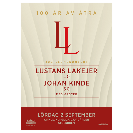 Lustans Lakejer - Poster, 100 år av åtrå