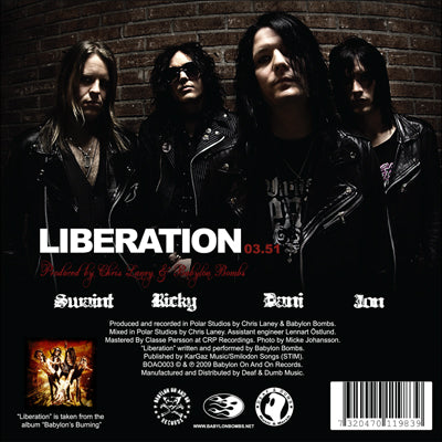 BABYLON BOMBS - LIBERATION (CDS)