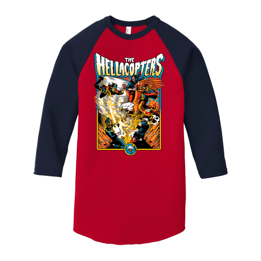 HELLACOPTERS - 3/4 BASEBALL, MACHADO