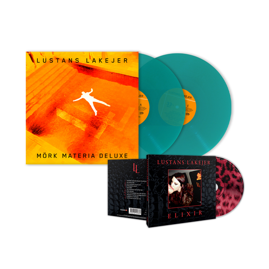 Lustans Lakejer - Mörk materia Deluxe (2-LP Vinyl) + Elixir (CD) bundle
