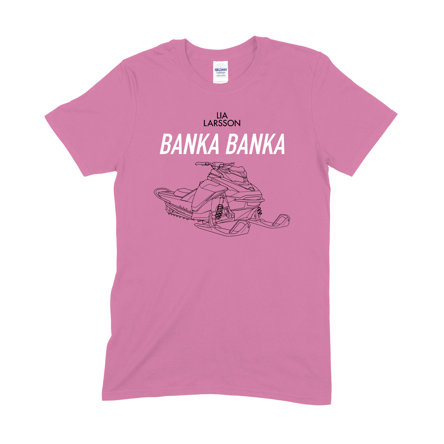 LIA LARSSON - T-SHIRT, BANKA BANKA (ROSA)