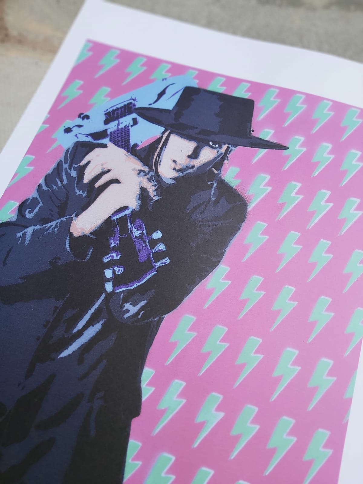 DREGEN - POSTER, PINK DREGEN